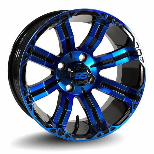 Buy 14" Golf Cart Wheels and 23x10-R14 GTW Fusion GTR Steel Belted Radial Street/Turf Golf Cart Tires Combo - Image 10