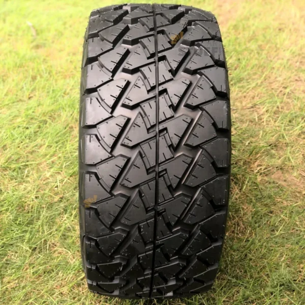 Buy 14" Vampire Gloss Black Golf Cart Wheels with 22x10-14 Timberwolf DOT All Terrain Off-Road Golf Cart Tires - Image 5