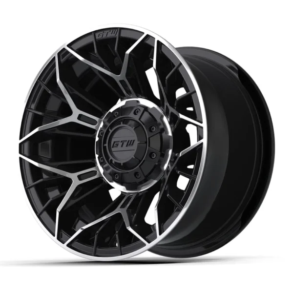 Buy 12" GTW® Stellar Wheels with Timberwolf 22x10-12 All Terrain Tires 8 - Image 6