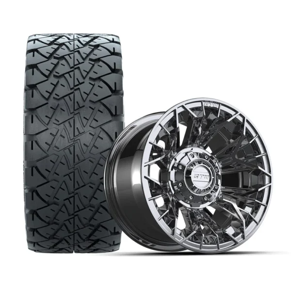 Buy 12" GTW® Stellar Wheels with Timberwolf 22x10-12 All Terrain Tires 8 - Image 7